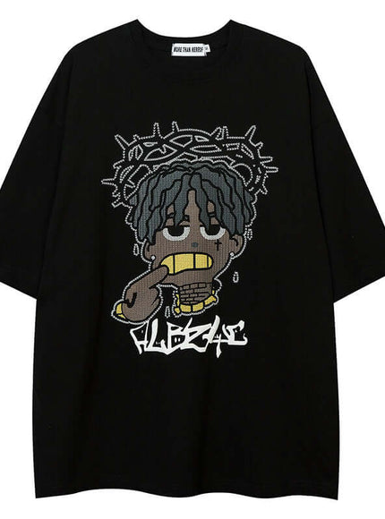 Exclusive T-Shirt by Grozavu - Modern Silhouette (Pos 1)
