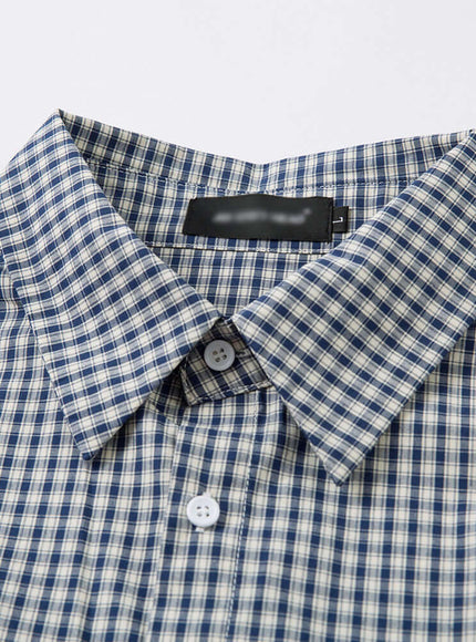Urban-Chic Long Sleeve Shirt by Grozavu - Fabric Display (Pos 3)
