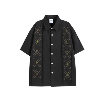Minimalist T-Shirt by Grozavu - Fabric Display (Pos 3)