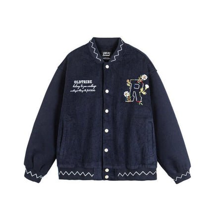 Giacca con Collo Stand – Vestibilità Ampia