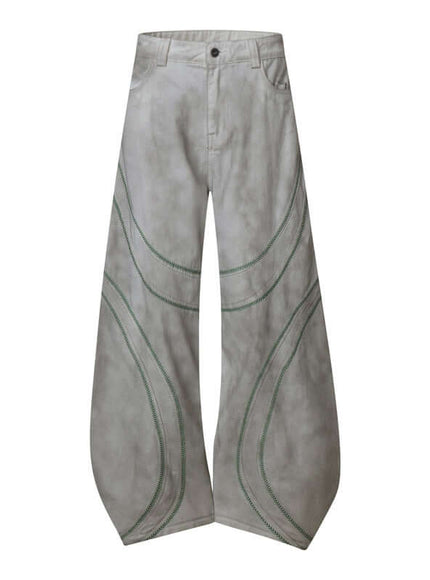 Sleek Jeans by Grozavu - Detail Angle (Pos 2)