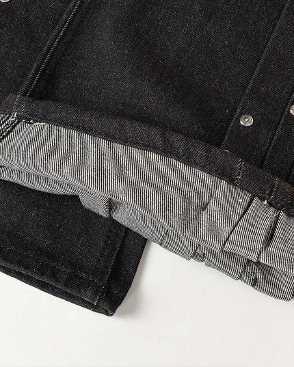 Rear view of the Maison Grozavu Ultra Soft Premium Jeans — pocket structure