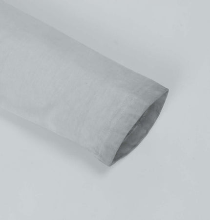 Close-up of the sleeve of a Retro Letter Print Hoodie – Loose Fit, showcasing fabric texture and design.