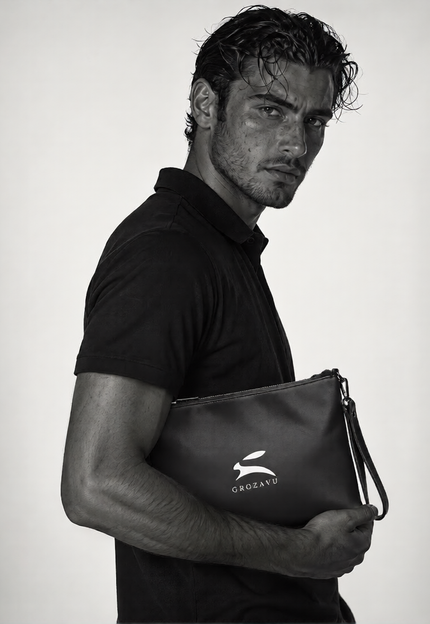 @GrozavuCustomer portant le <a href="/fr-fr/collections/men-bags-backpacks" title="Sacs pour hommes et sacs à dos">Sacs</a> Signature en Espagne