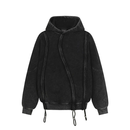 Vintage Washed Hoodie - Loose Fit