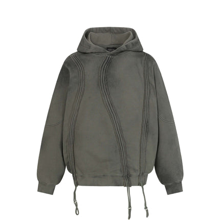 Vintage Washed Hoodie - Loose Fit
