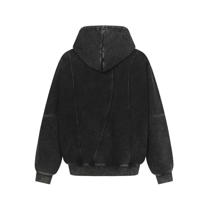 Vintage Washed Hoodie - Loose Fit