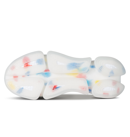 Baskets Classiques Blanches à Semelle Rembourrée