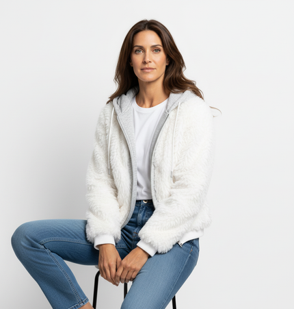 Wool Warm Cotton Coat – Loose Fit