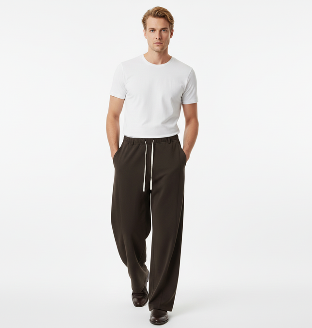 Solid Knife Pants - Loose Fit