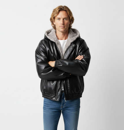 Oversized Reversible Hooded Parka