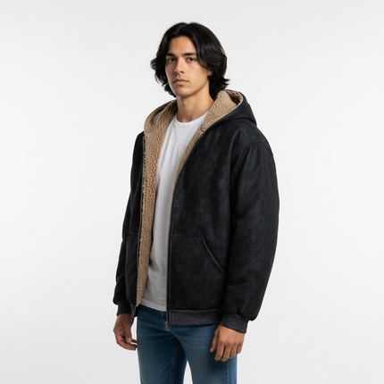 Lamb Wool Cotton Double-Sided Jacket