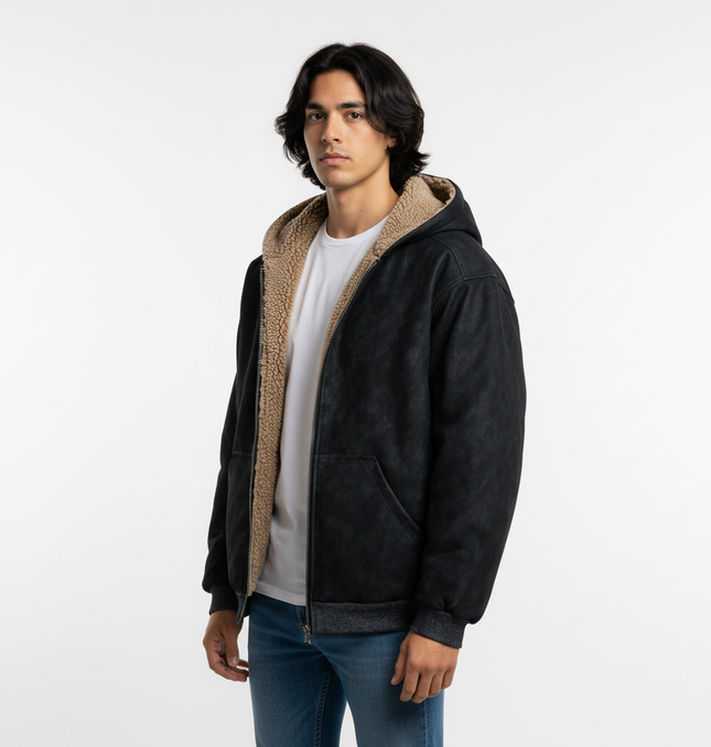 Lamb Wool Cotton Double-Sided Jacket