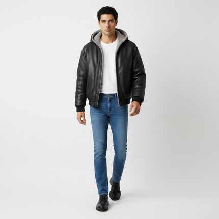 Faux Fur Hooded Jacket – Street Style