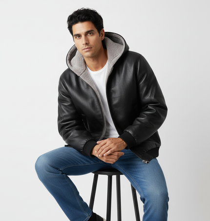 Faux Fur Hooded Jacket – Street Style