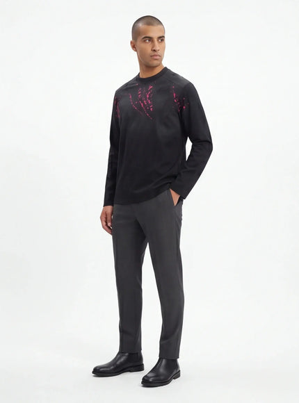 Chemise à Manches Longues Dynamique – en Fibre Innovante pour une Présence Forte