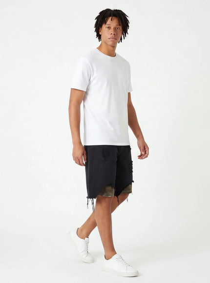 Shorts élégants – en coton peigné avec des détails raffinés