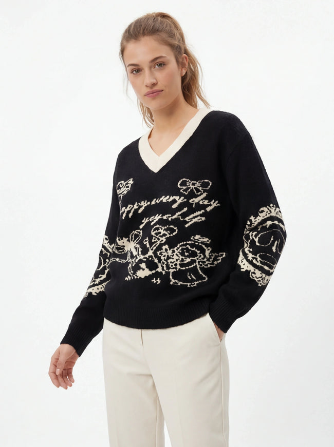 Essential Fit Mohair Knit Sweater Large