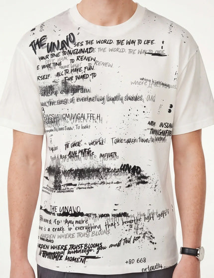 Minimalist T-Shirt by Grozavu - Modern Silhouette (Pos 11)