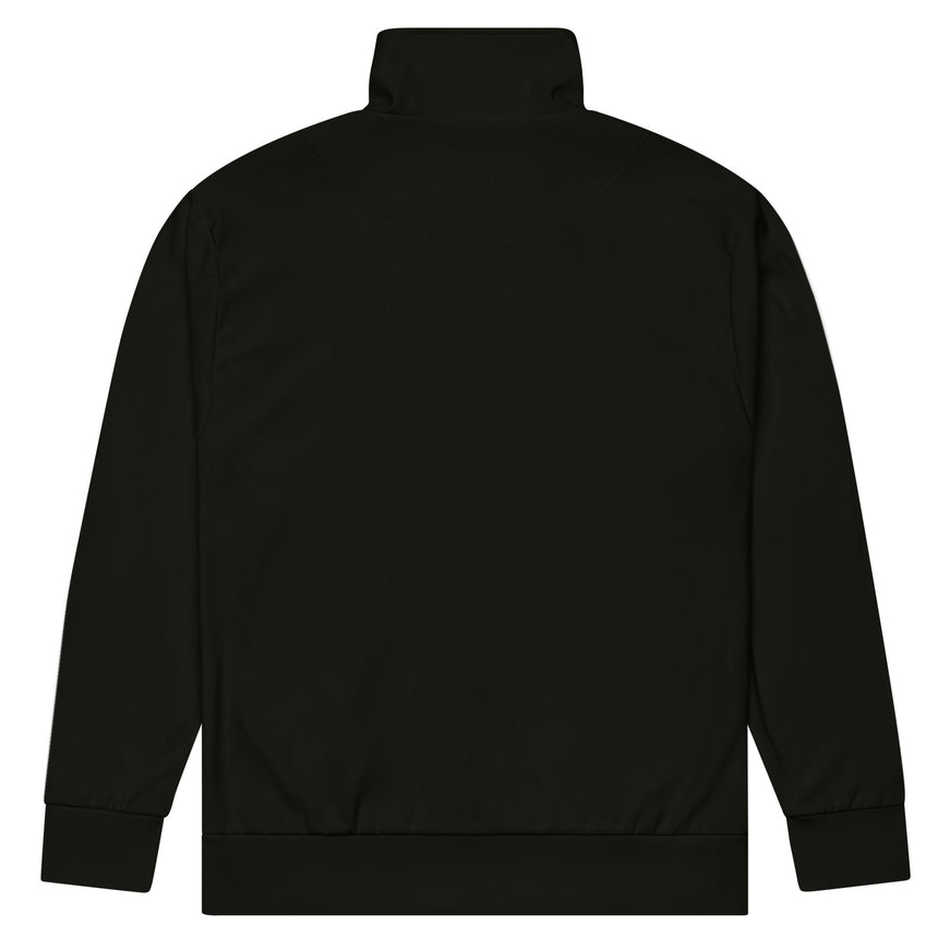 Grozavu track jacket in 308 g/m2 recycled polyester, full zip, relaxed fit — view 2