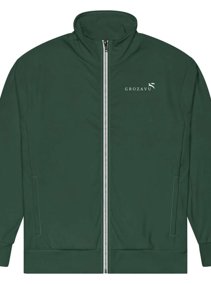 track jacket with Grozavu logo