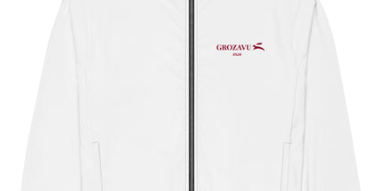 Grozavu track jacket in 308 g/m2 recycled polyester, full zip, relaxed fit