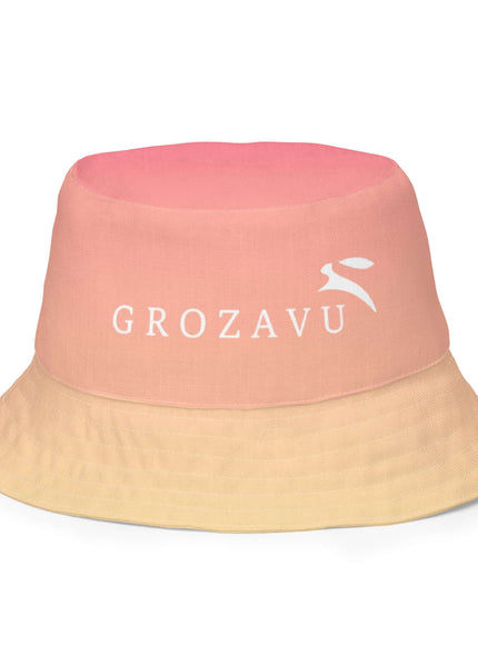 Signature Reversible Bucket Hat - Luxury Streetwear Front View