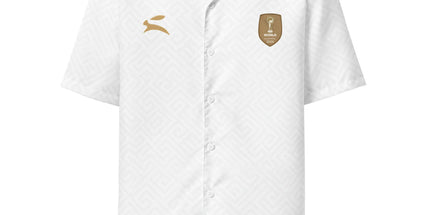 Maison Grozavu Bespoke Obsidian Shirt in White — front view showing the clean construction and premium fabric drape