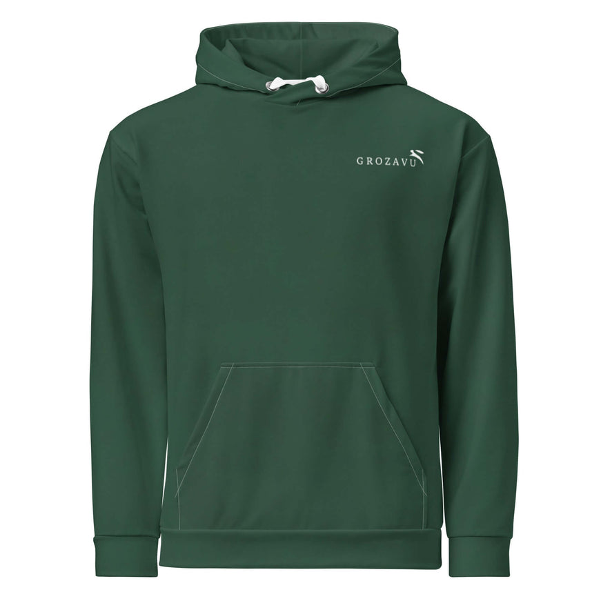 cotton hoodie with Grozavu logo