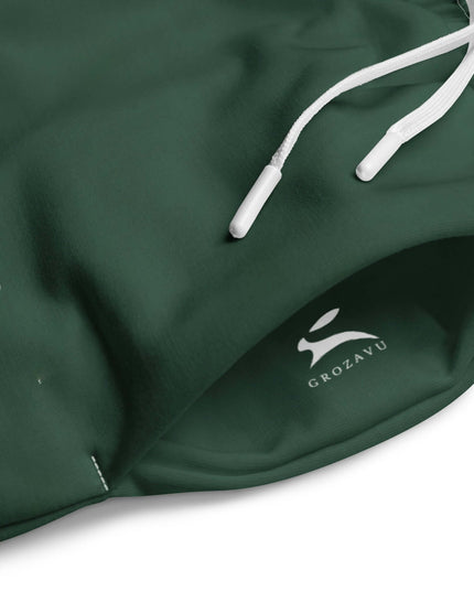 Detail shot of the Maison Grozavu Classic Marble Top in top — showing the tailored hem.