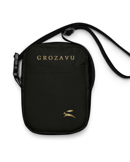 Grozavu water-resistant crossbody bag in polyester, 14.5 x 19.5 cm