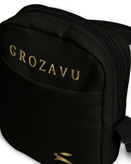 Grozavu water-resistant crossbody bag in polyester, 14.5 x 19.5 cm