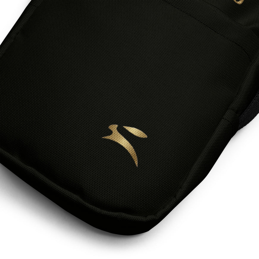 Grozavu water-resistant crossbody bag in polyester, 14.5 x 19.5 cm