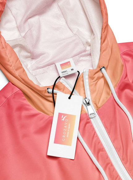 Cropped Windbreaker - Urban streetwear aesthetic detail view 5