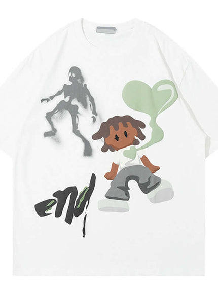 Exclusive T-Shirt by Grozavu - Close-up (Pos 8)