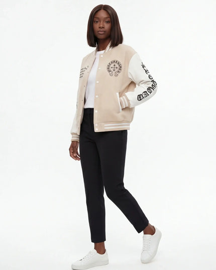 Front view of the Maison Grozavu Sable Jacket Silhouette in jacket — showing the sleek silhouette.