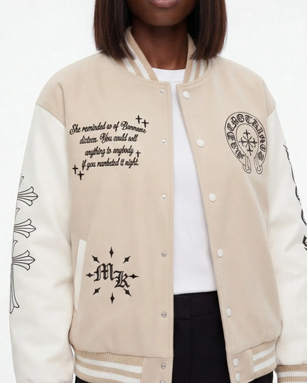 Front view of the Maison Grozavu Sable Jacket Silhouette in jacket — showing the tailored hem.