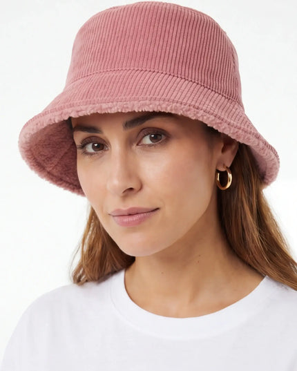 Archival Slate Cap — close-up of the fabric texture and seam construction in the neutral colourway