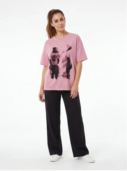 T-Shirt Essentiel – en Coton Peigné pour une Esthétique Urbaine