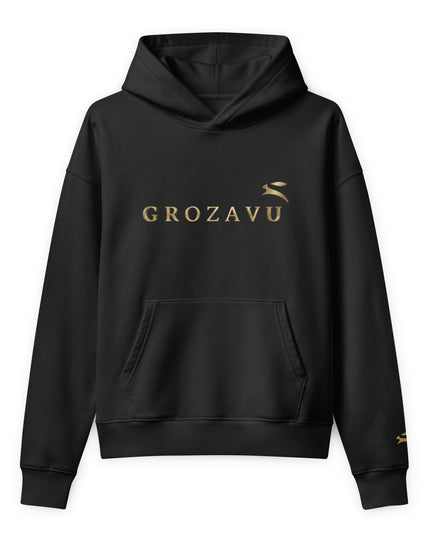 Grozavu mid-weight hoodie in 280 g/m2 organic cotton, double-lined hood