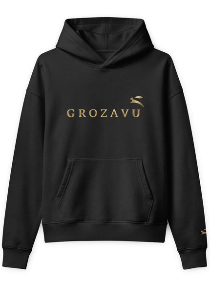 Grozavu mid-weight hoodie in 280 g/m2 organic cotton, double-lined hood
