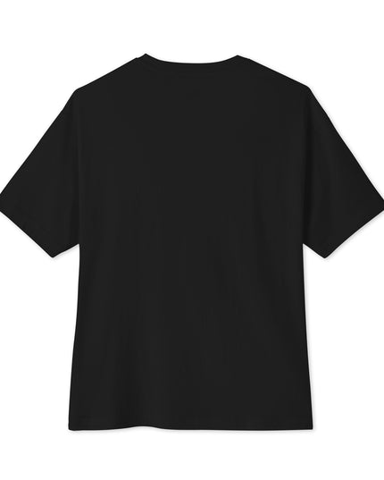 Grozavu boxy tee in 170 g/m² combed ring-spun cotton, back view