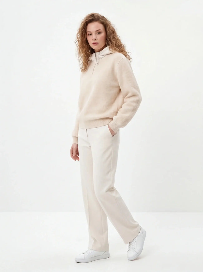 Structured Hoodie – from Premium Weave for a Bold Silhouette