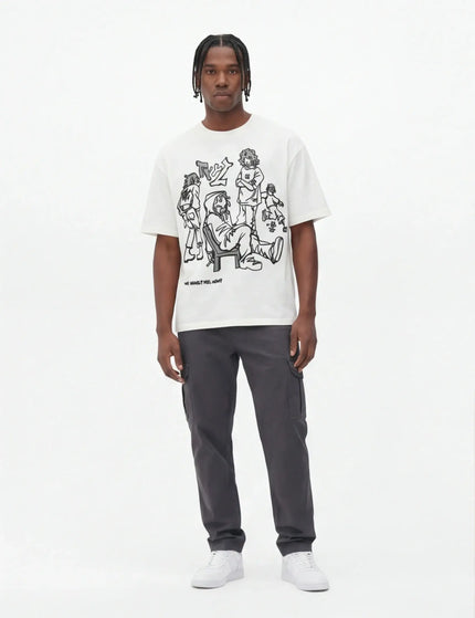 Gekämmtes makelloses T-Shirt