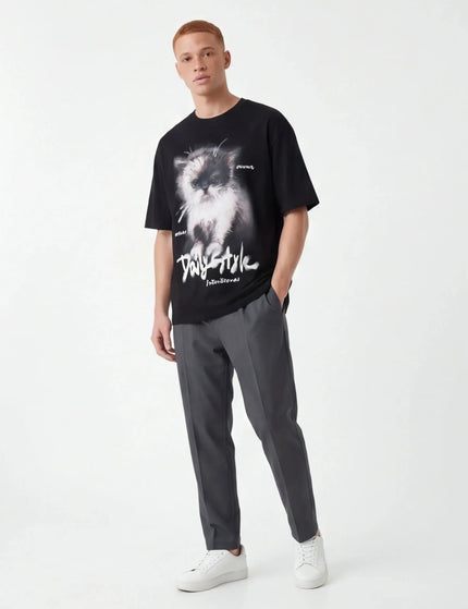 Organic Oversized Crop Tee