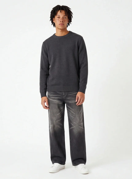 Jeans Relaxés – en Coton Peigné pour un Look Sophistiqué