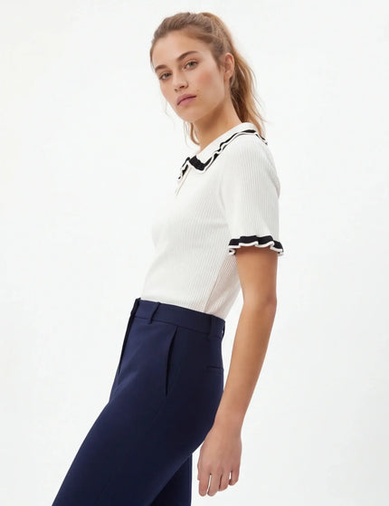 Minimalist Polo Shirt by Grozavu - Luxury Aesthetic (Pos 4)