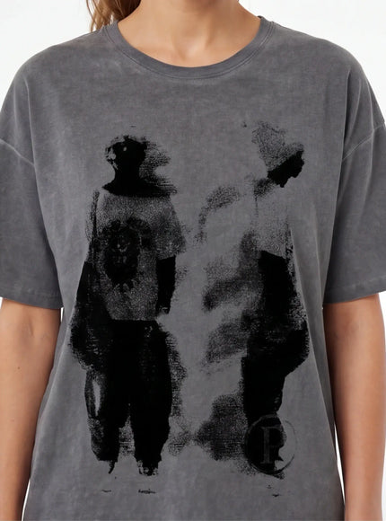 T-Shirt Essentiel – en Coton Peigné pour une Esthétique Urbaine