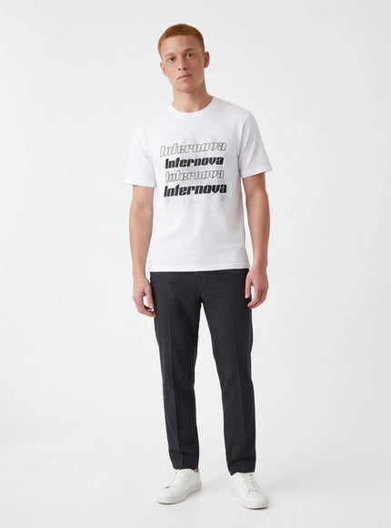 T-Shirt Raffinata – in Twill di Lusso per un Look Senza Sforzo