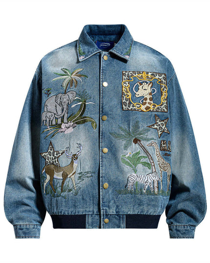 Front view of the Maison Grozavu Quartz Jacket Issue in jacket — showing the premium fabric texture.